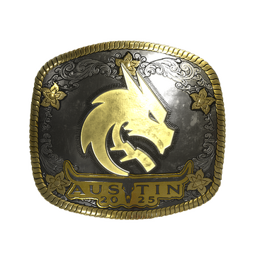 Sticker | Team Spirit (Gold) | Austin 2025 image 360x360