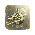 Sticker | 910 (Gold) | Austin 2025 image 120x120