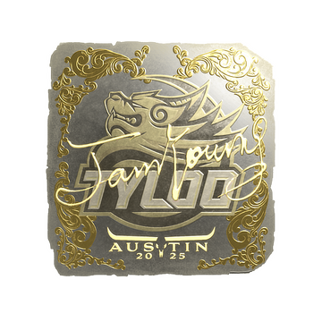 Sticker | JamYoung (Gold) | Austin 2025 image 360x360