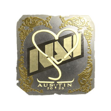 Sticker | jL (Gold) | Austin 2025 image 360x360