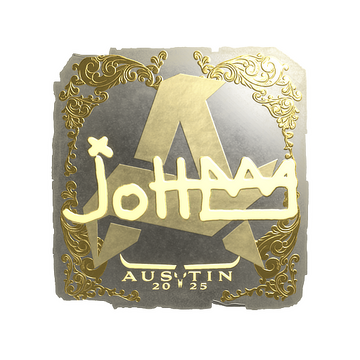 Sticker | jottAAA (Gold) | Austin 2025 image 360x360
