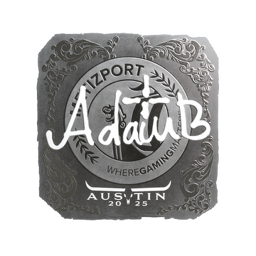 Sticker | adamb (Foil) | Austin 2025 image 360x360