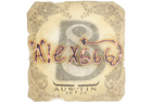 Sticker | alex666 | Austin 2025