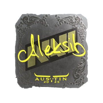 Sticker | Aleksib (Foil) | Austin 2025 image 360x360