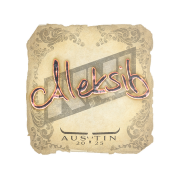 Sticker | Aleksib | Austin 2025 image 360x360