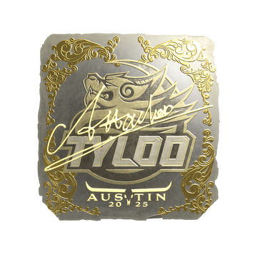 Sticker | Attacker (Gold) | Austin 2025 image 360x360