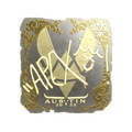 Sticker | apEX (Gold) | Austin 2025 image 120x120