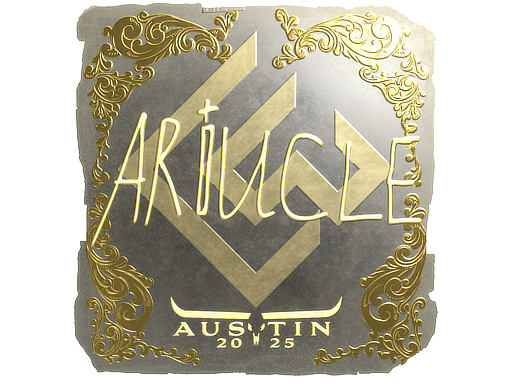 스티커 | Ariucle (Gold) | Austin 2025