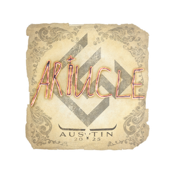 Sticker | Ariucle | Austin 2025 image 360x360