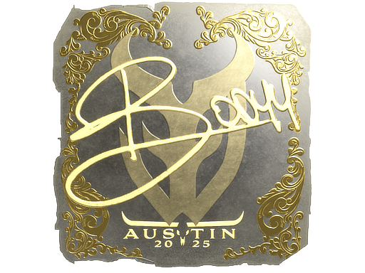 Adesivo | bodyy (Gold) | Austin 2025