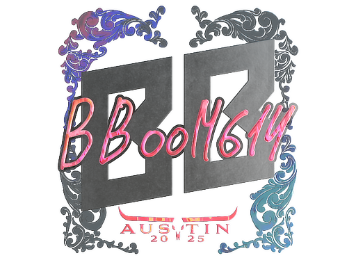 Adesivo | Boombl4 (Holo) | Austin 2025