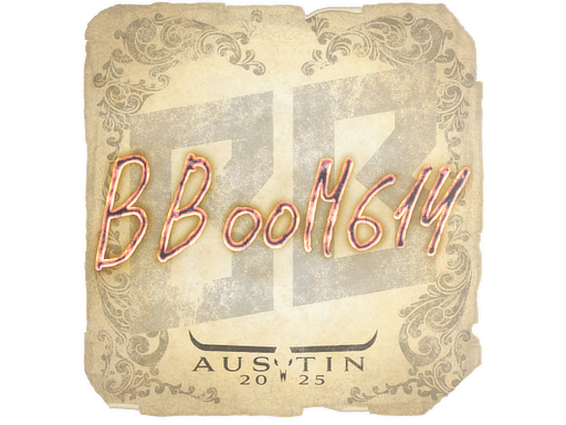 Adesivo | Boombl4 | Austin 2025