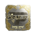 Sticker | biguzera (Gold) | Austin 2025 image 120x120