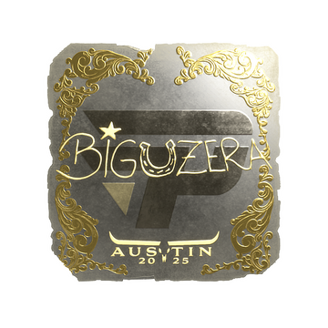 Sticker | biguzera (Gold) | Austin 2025 image 360x360
