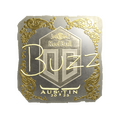 Sticker | Buzz (Gold) | Austin 2025 image 120x120