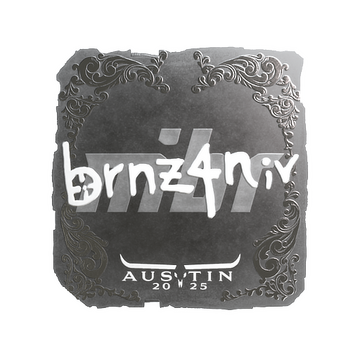 Sticker | brnz4n (Foil) | Austin 2025 image 360x360