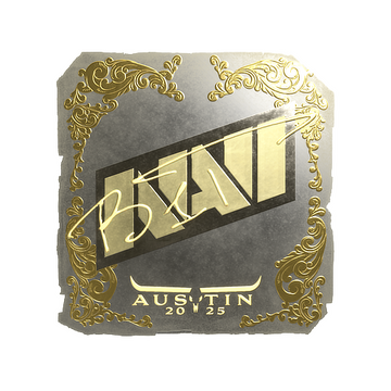 Sticker | b1t (Gold) | Austin 2025 image 360x360