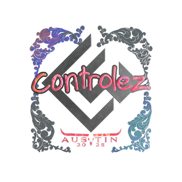Sticker | controlez (Holo) | Austin 2025 image 360x360