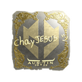 Sticker | chayJESUS (Gold) | Austin 2025 image 120x120