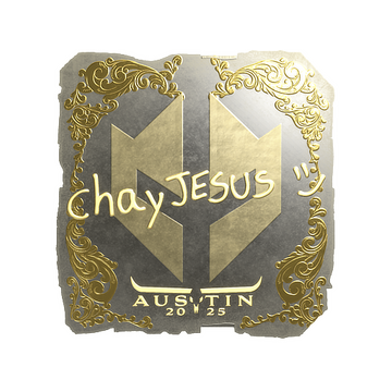 Sticker | chayJESUS (Gold) | Austin 2025 image 360x360