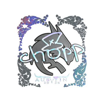 Sticker | chopper (Holo) | Austin 2025 image 360x360