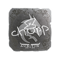 Sticker | chopper (Foil) | Austin 2025 image 120x120