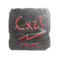 Sticker | Cxzi (Foil) | Austin 2025 image 120x120