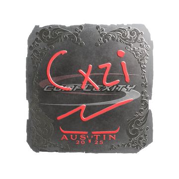 Sticker | Cxzi (Foil) | Austin 2025 image 360x360