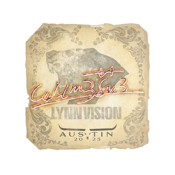 Sticker | C4LLM3SU3 | Austin 2025 image 360x360