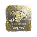 Sticker | C4LLM3SU3 (Gold) | Austin 2025 image 120x120