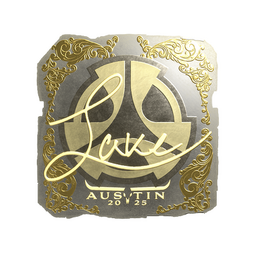 Sticker | Lake (Gold) | Austin 2025 image 360x360