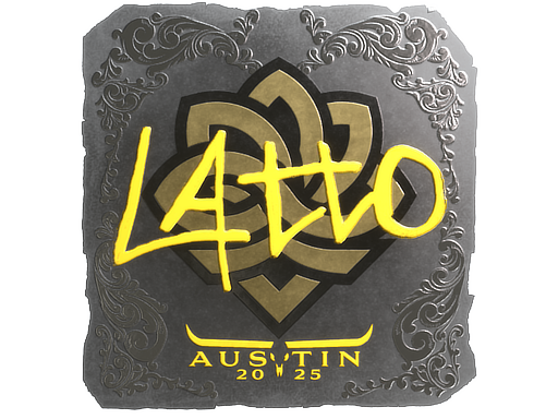 스티커 | latto (Foil) | Austin 2025