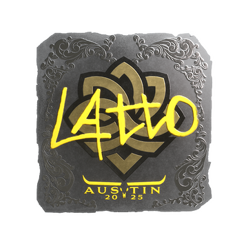 Sticker | latto (Foil) | Austin 2025 image 360x360