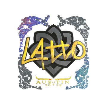 Sticker | latto (Holo) | Austin 2025 image 360x360