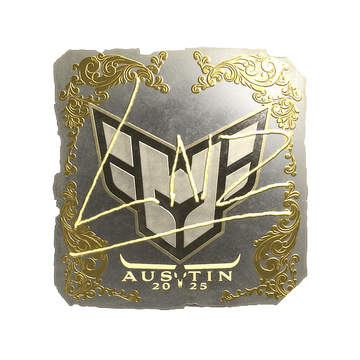 Sticker | LNZ (Gold) | Austin 2025 image 360x360