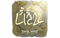 Sticker | Liazz (Gold) | Austin 2025