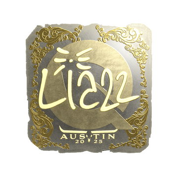 Sticker | Liazz (Gold) | Austin 2025 image 360x360