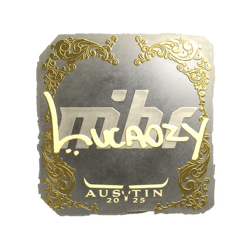 Sticker | Lucaozy (Gold) | Austin 2025 image 360x360