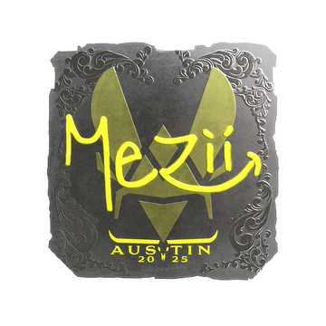 Sticker | mezii (Foil) | Austin 2025 image 360x360