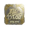 Sticker | Mercury (Gold) | Austin 2025 image 120x120