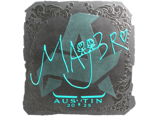 스티커 | MAJ3R (Foil) | Austin 2025