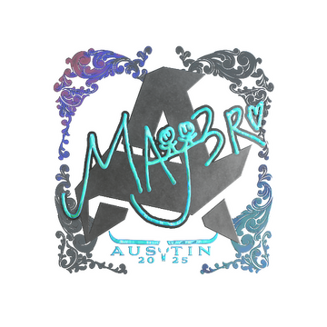 Sticker | MAJ3R (Holo) | Austin 2025 image 360x360