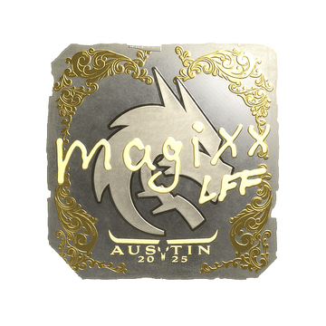 Sticker | magixx (Gold) | Austin 2025 image 360x360