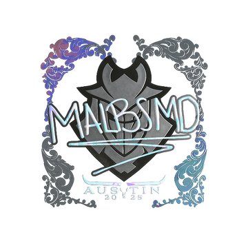 Sticker | malbsMd (Holo) | Austin 2025 image 360x360