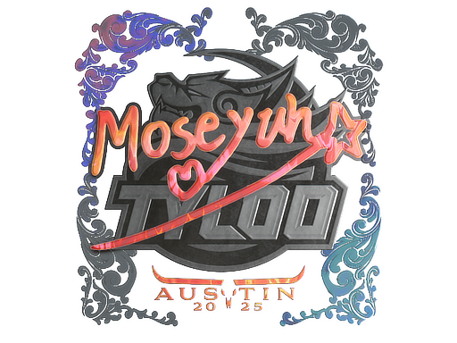스티커 | Moseyuh (Holo) | Austin 2025