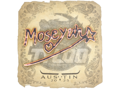 스티커 | Moseyuh | Austin 2025