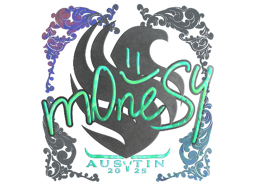 스티커 | m0NESY (Holo) | Austin 2025