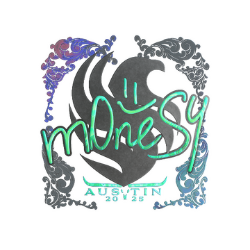 Sticker | m0NESY (Holo) | Austin 2025 image 360x360