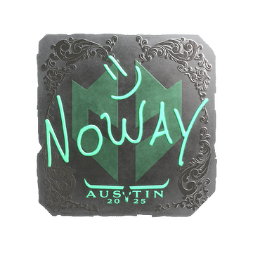Sticker | noway (Foil) | Austin 2025 image 360x360