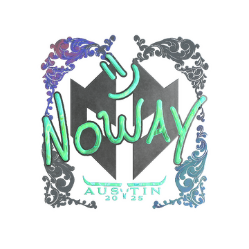 Sticker | noway (Holo) | Austin 2025 image 360x360